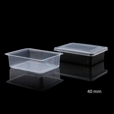 HEIGHT 40 MM SEALABLE FOOD TRAYS
